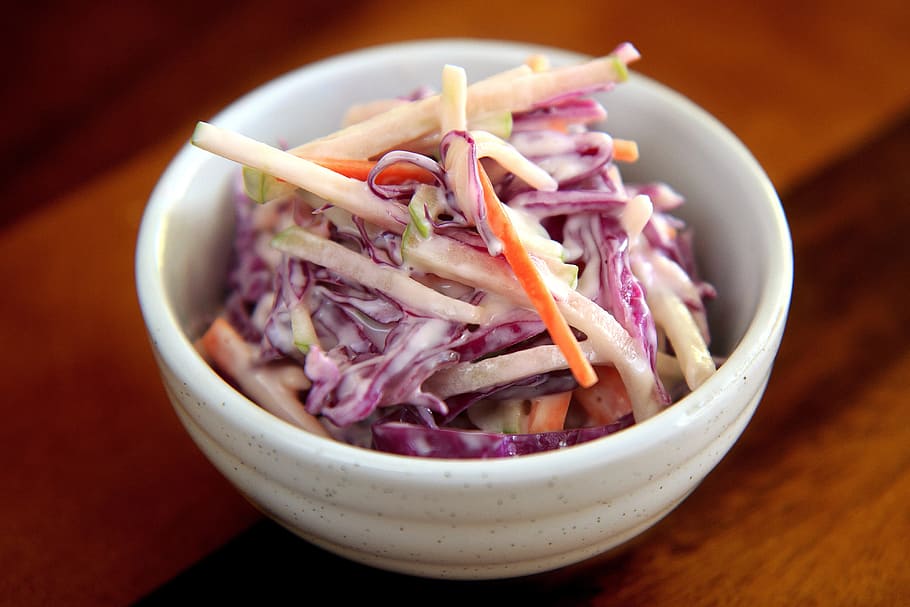 Ensalada de col roja