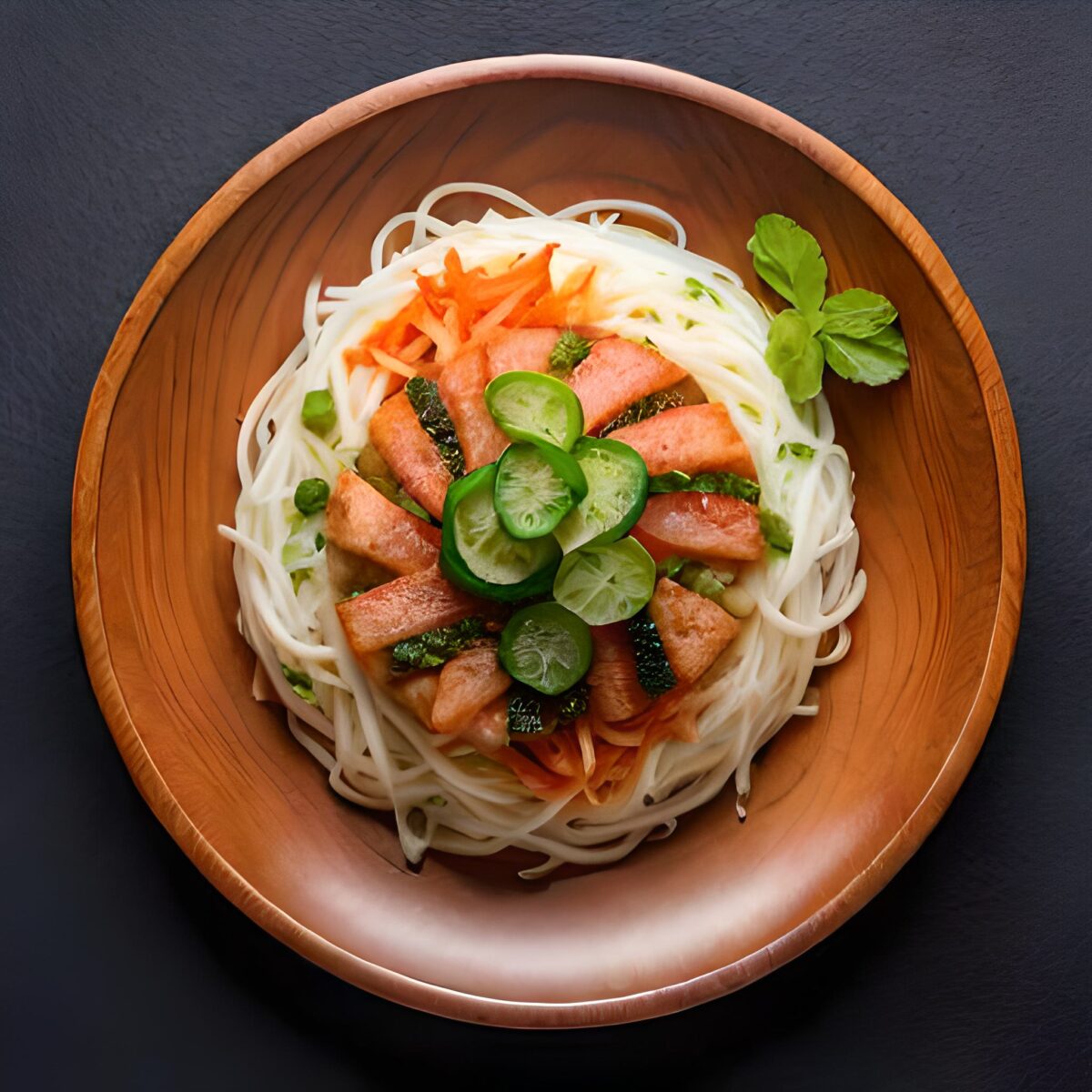 Ensalada de Bo Bun: Un Festín de Sabores de Vietnam